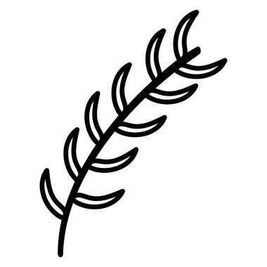 Yapraklı ağaç dalı.