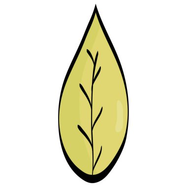 yaprak bitki ekoloji simgesi