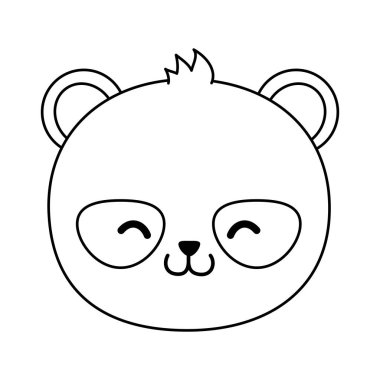 gövde orman karakter sevimli ayı Panda