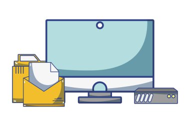 teknoloji bilgi işlem çizgi film