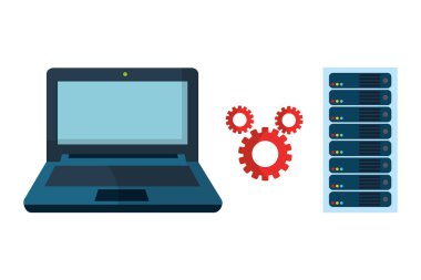 teknoloji bilgi işlem destek çizgi film