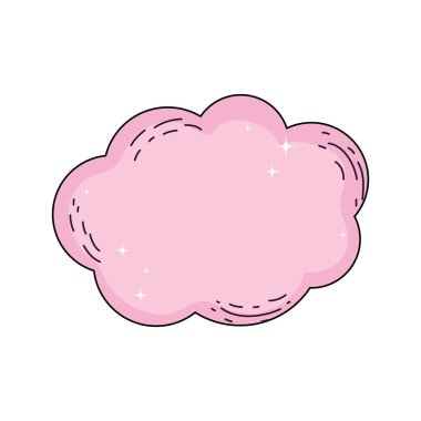 sevimli masal bulut simgesi