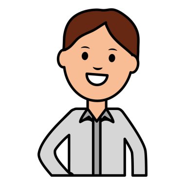 genç işadamı avatar karakter