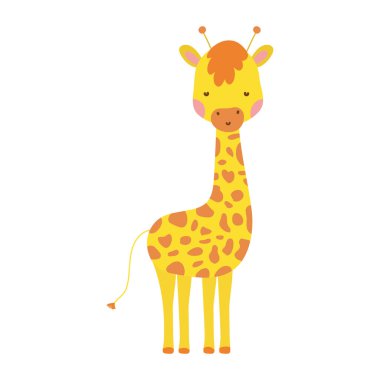 şirin ve küçük zürafa karakter