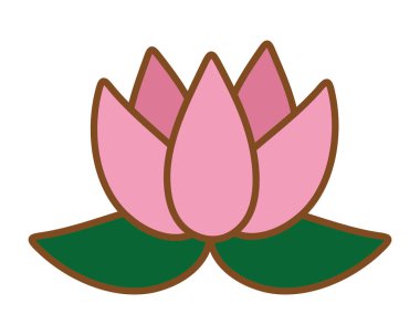 çiçek karikatür simge