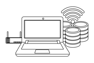 teknoloji bilgi işlem çizgi film