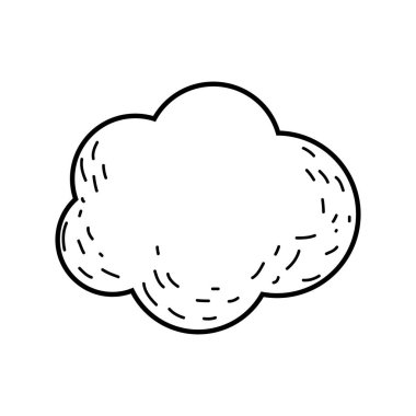 sevimli masal bulut simgesi