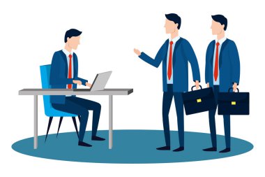 başarılı işadamları avatar çizgi film