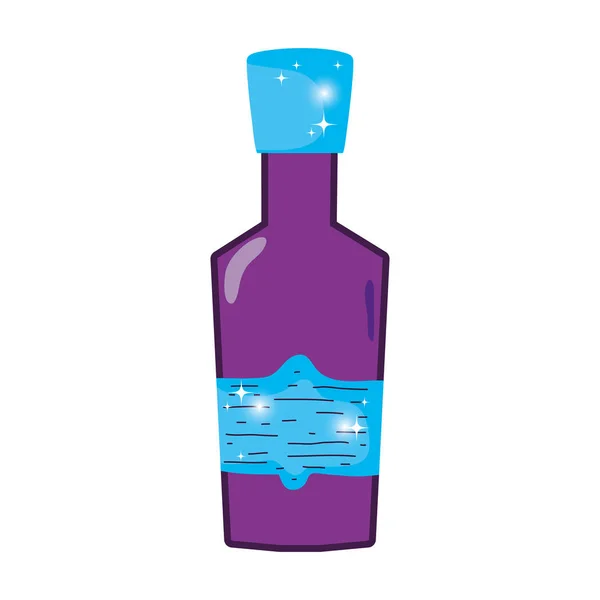 Toverdrank fles icoon — Stockvector