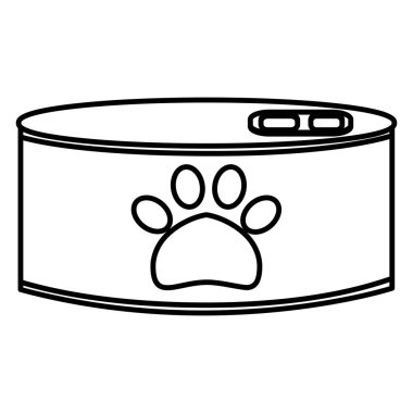 Evcil hayvan gıda simgesi
