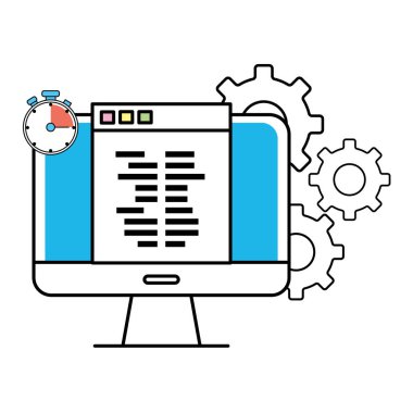 teknoloji bilgi işlem çizgi film