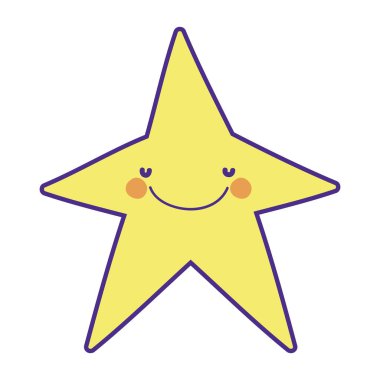 şirin yıldız kawaii karakter