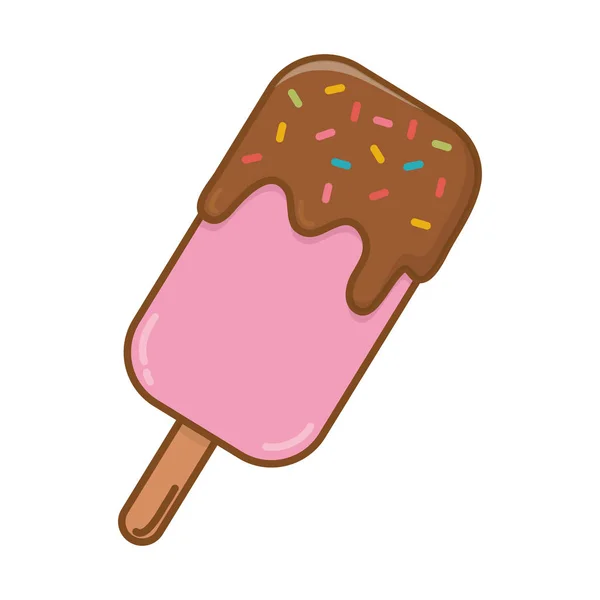 Glace lolly icône — Image vectorielle