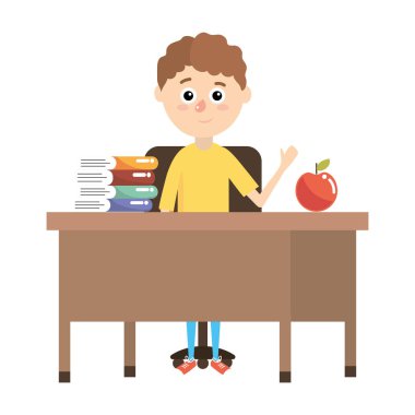 İlköğretim Okulu çizgi film