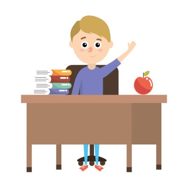 İlköğretim Okulu çizgi film