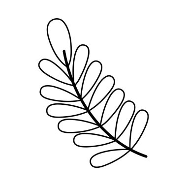 Yapraklı ağaç dalı.