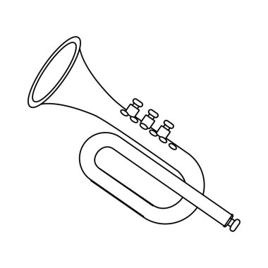 müzik aleti çizgi film