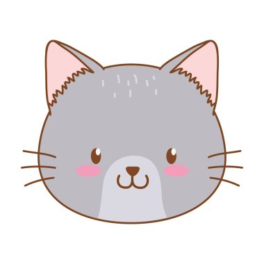 sevimli kedi ormanlık karakter