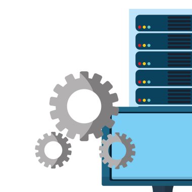 teknoloji bilgi işlem destek çizgi film