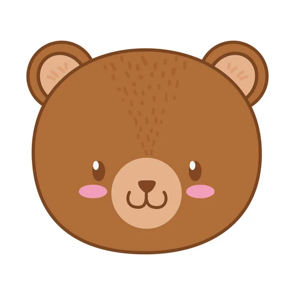 Lindo pequeño animal de dibujos animados — Vector de stock