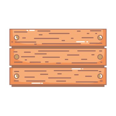 Ahşap Bahçe kutusu simgesi