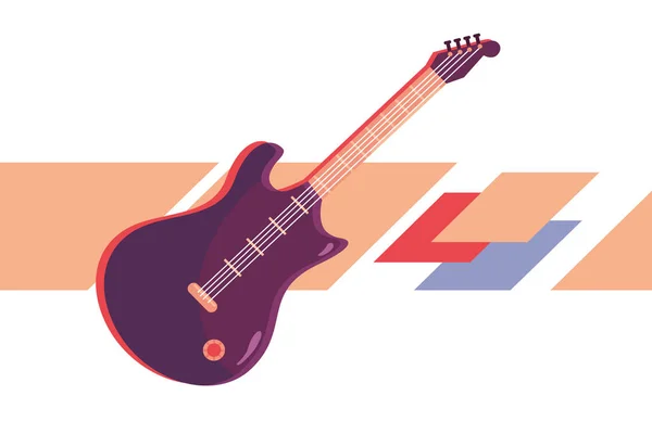 Instrumento de música de dibujos animados — Vector de stock