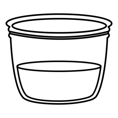 sıvı ile Mason kavanoz cam