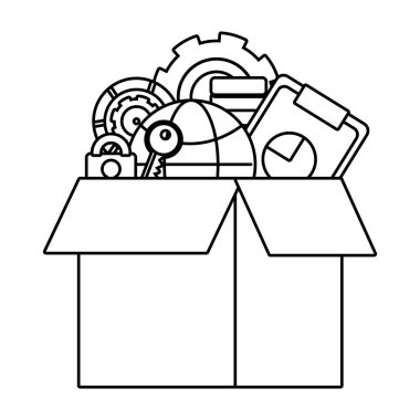 teknoloji bilgi işlem destek çizgi film