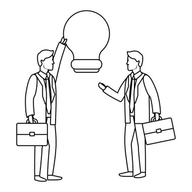 başarılı işadamları avatar çizgi film