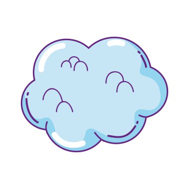 sevimli masal bulut simgesi