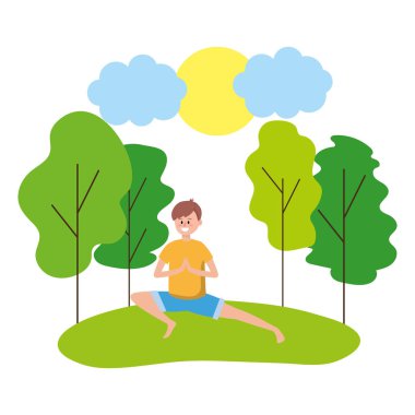 Uygun adam pratik Yoga