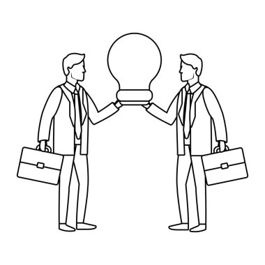 başarılı işadamları avatar çizgi film