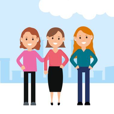 Kızlar karakter grubu