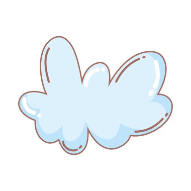 sevimli masal bulut simgesi