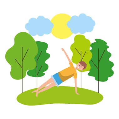 Uygun adam pratik Yoga