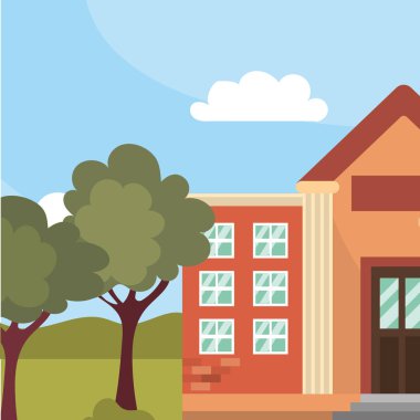 İlköğretim Okulu çizgi film