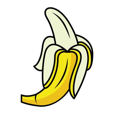 lezzetli muz çizgi film