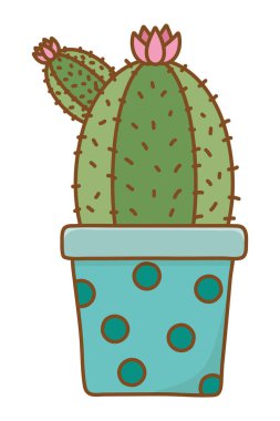 Kaktüs simgesi çizgi film