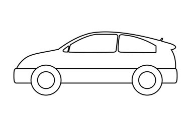 ulaşım kavramı çizgi film