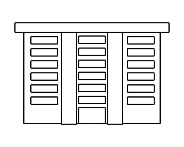 Cartoon zum städtischen Bauen — Stockvektor