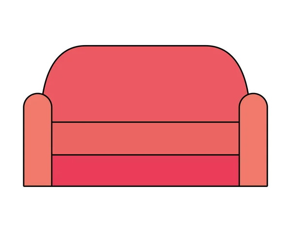 Moderna möbler tecknad — Stock vektor