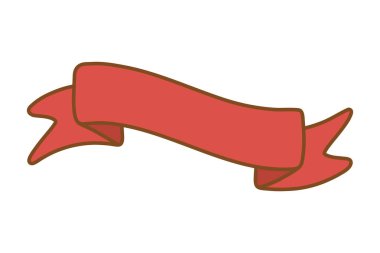 Şerit simge karikatür