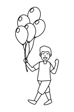 Balonlu çocuk