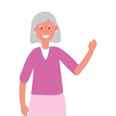 yaşlı kadın avatar