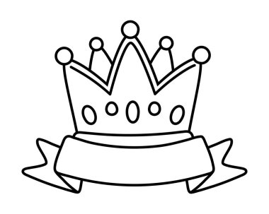 kurdele siyah beyaz taç