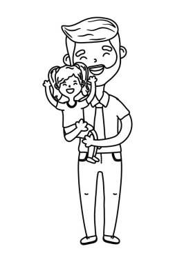 taşıma çocuk siyah ve beyaz adam