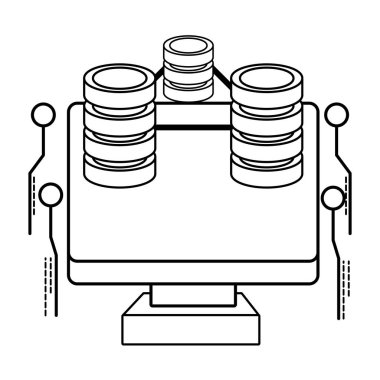 teknoloji bilgi işlem çizgi film
