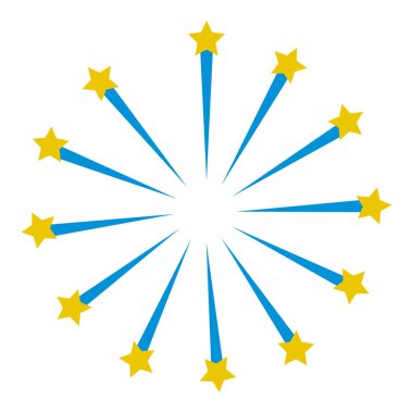 parlak havai fişek çizgi film