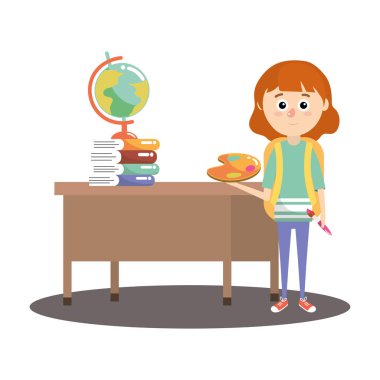 İlköğretim Okulu çizgi film