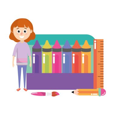 İlköğretim Okulu çizgi film